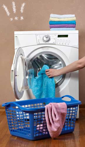 пералнята не изплаква прането