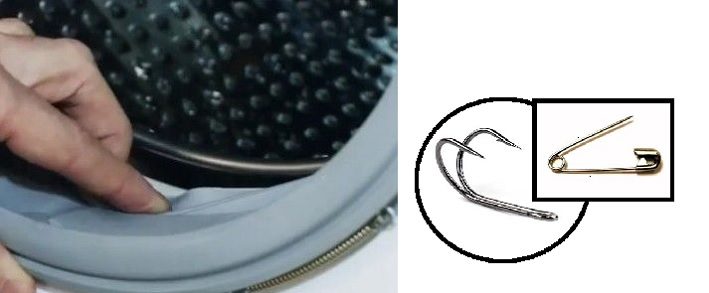 Checking the cuff for sharp edges