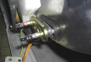 Ühendage kütteelement pesumasinast lahti