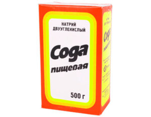 Baking soda for cleaning a washing machine