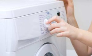 Testing the washing machine