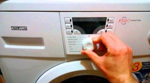 The machine refuses to turn on, but the electrical network is fine