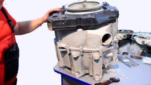 Washing machine tank