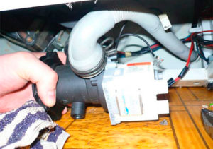 Washing machine drain pump