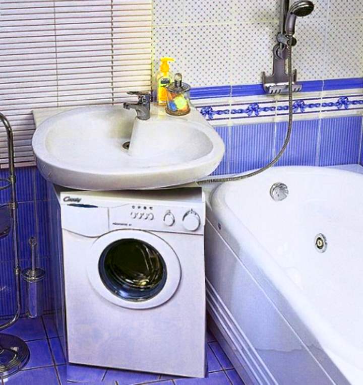 Candy washing machine under the sink