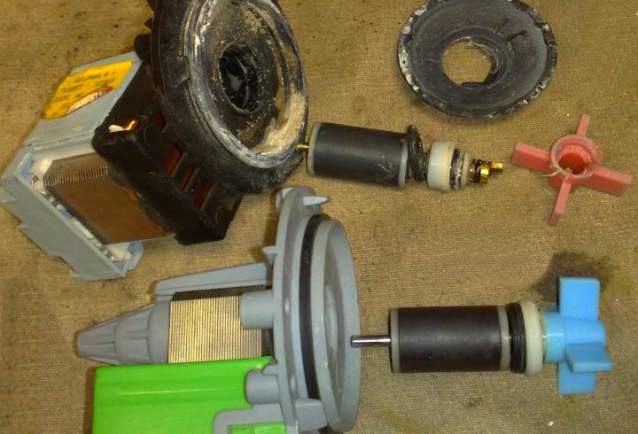 ремонт на работното колело на помпата