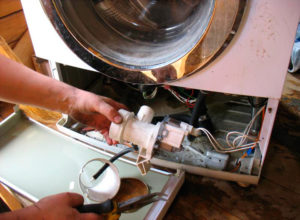 The location of the pump