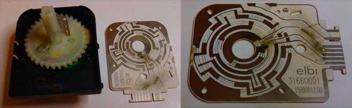 Washing machine programmer board