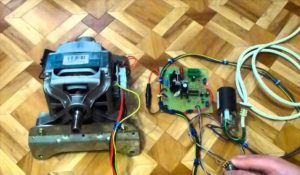 Checking the electric motor wires