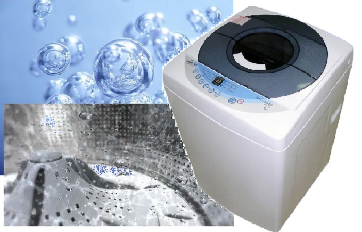 Air bubble washing machine