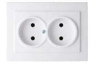 Съветски контакт без заземяване