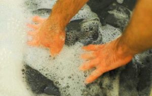 Пране на пухено яке с пълнеж от холофибър