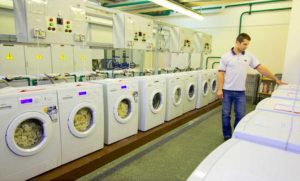 Testing washing machines