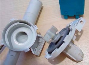 The structure of a washing machine pump