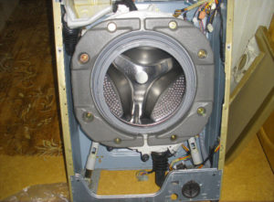 LG washing machine drum weights