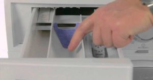 Washing machine tray