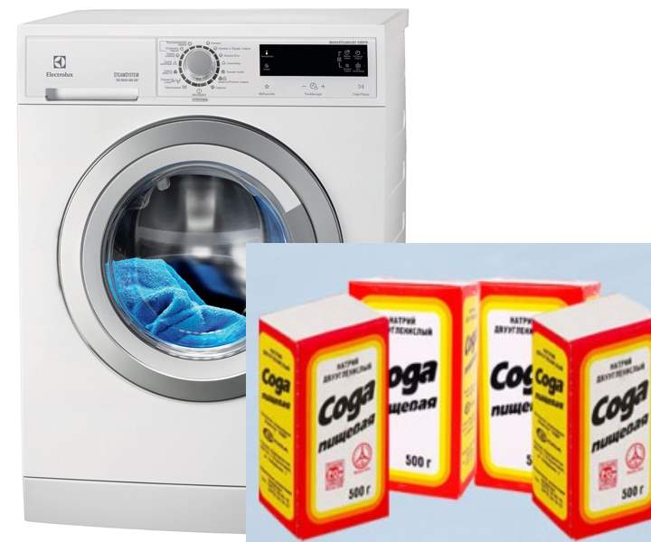 Puhastame masina soodaga