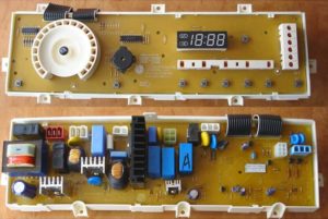 Electronic control of the washing machine