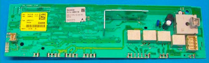 Gorenie washing machine control board