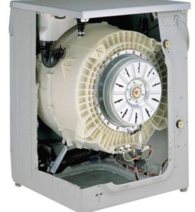 Direktdriven tvättmaskin