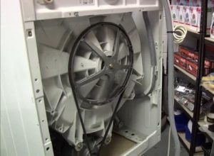 Remdrift av en tvättmaskin