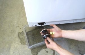 Rengöring av avloppsfiltret