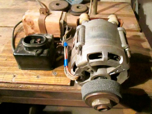 DIY from a washing machine motor