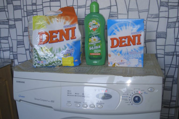 Wash with conditioner